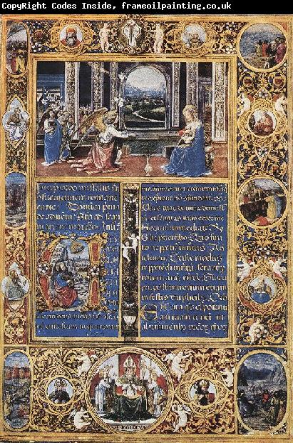 GHERARDO DI GIOVANNI Illustration to a Missal sdfg